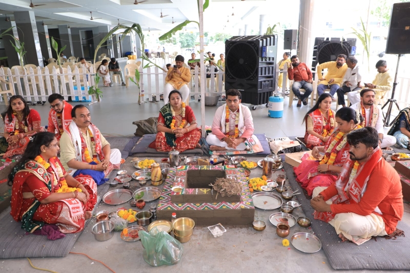  અંકલેશ્વરના સરદારભવન ખાતે માં ખોડલનો ૮ મો લાપસી મહોત્સવ યોજાઇ ગયો 