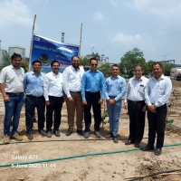 દિપક કેમટેક લિમિટેડ (દિપક ગ્રુપની કંપની) અને જીઆઇડીસી ઓફિસ ભરૂચ દ્વારા દહેજ ખાતે વિશાળ વૃક્ષારોપણ કાર્યક્રમનું આયોજન કરવામાં આવ્યું 