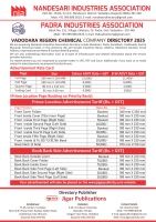 NANDESARI & PADRA INDUSTRIES ASSOCIATION DIRECTORY 2025