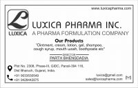 LUXICA PHARMA INC.