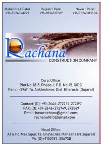 RACHANA CONSTRUCTION COMPANY