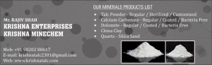 KRISHNA ENTERPRISES / KRISHNA MINECHEM