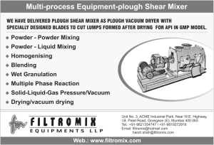 FILTROMIX EQUIPMENTS LLP