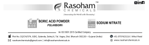 RASOHAM CHEMICALS