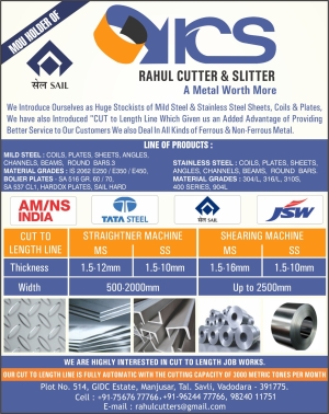RAHUL CUTTER & SLITTER